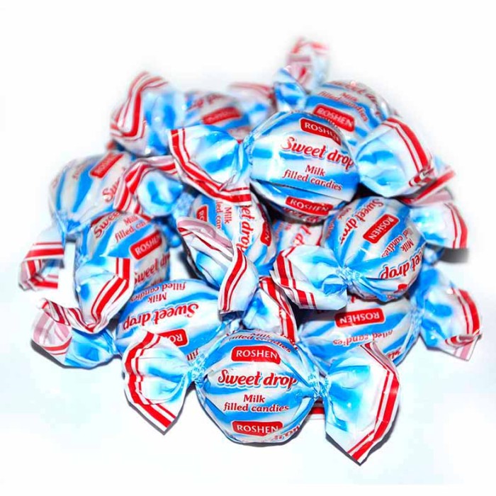 Карамель Roshen Молочная капля