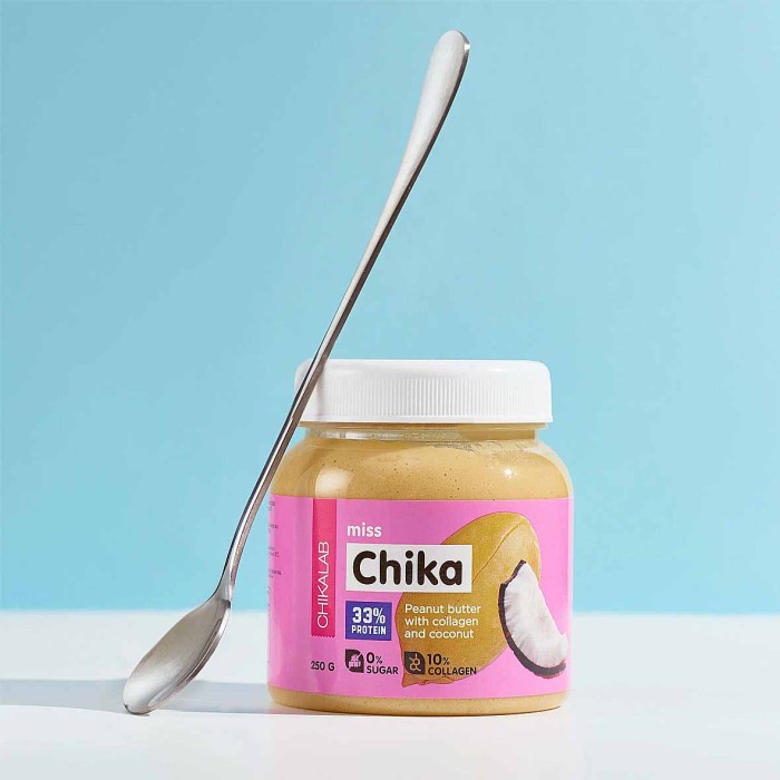 Паста Miss Chika арахисовая с кокосом 250гр пэт
