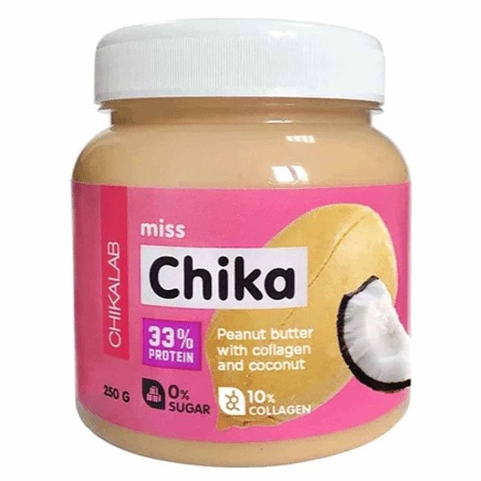 Паста Miss Chika арахисовая с кокосом 250гр пэт