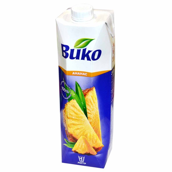 Нектар Вико ананас 1л т/п