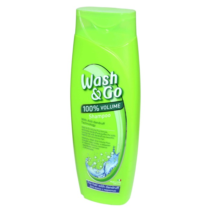 Шампунь для волос Wash&Go Против перхоти 400мл пэт