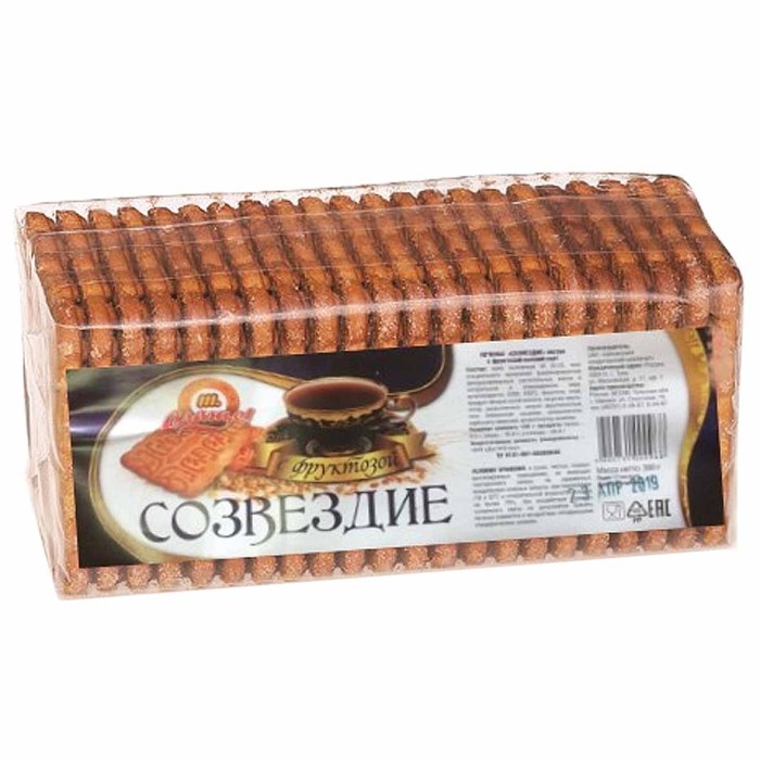 Печенье Слаще Созвездие с фруктозой 230гр м/у