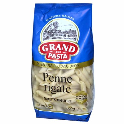 Макароны Grand di Pasta перья 500гр м/у