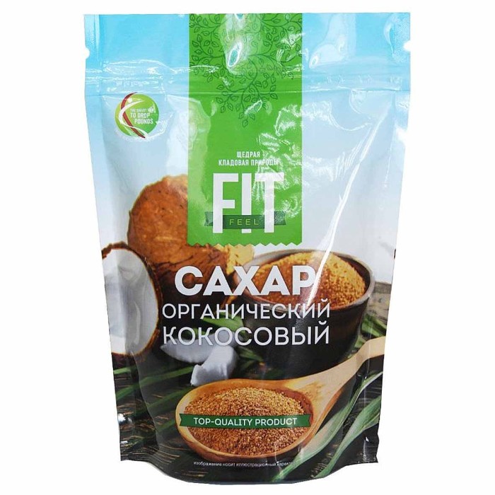 Сахар Кокосовый Fit Feel органический 200г д/п