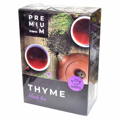 Чай Лента Premium Thyme черный лист  400гр к/у