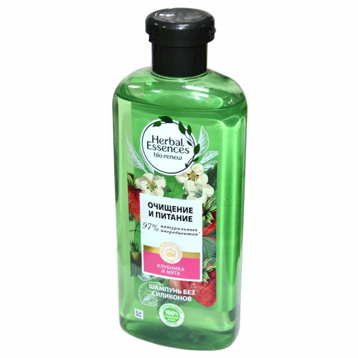 Шампунь для волос Herbal Essences Белая клубника и сладкая мята 400мл пэт