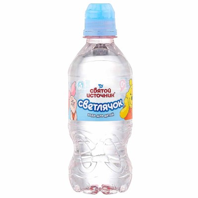 Вода Святой источник Светлячок негаз 0,33л пэт