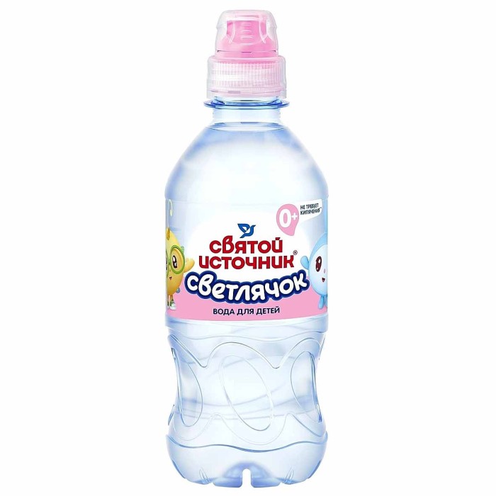 Вода Святой источник Светлячок негаз 0,33л пэт