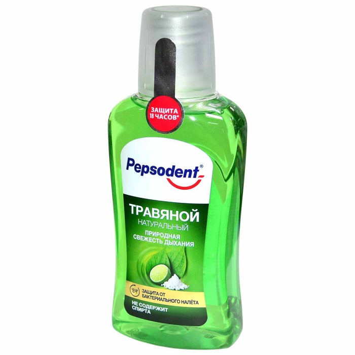 Ополаскиватель для полости рта Pepsodent Травяной 300мл пэт
