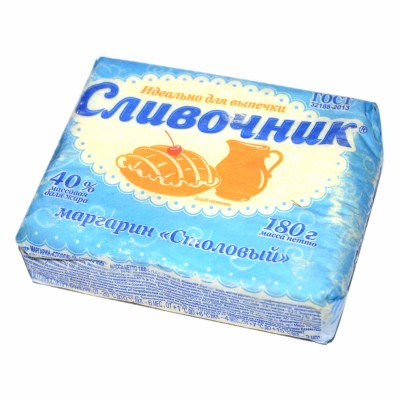 Маргарин Сливочник 40% 180гр м/у