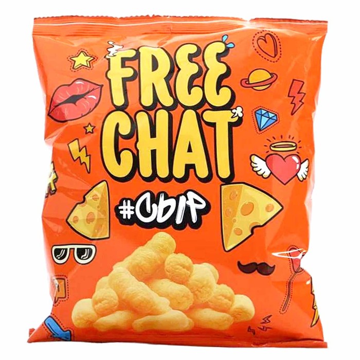 Снеки Free Chat со вкусом сыра 50гр м/у