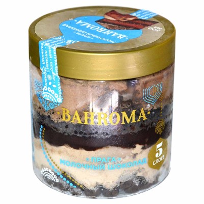 Мороженое Bahroma Pinto Прага молочный шоколад 320гр пэт