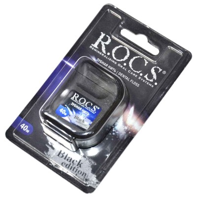 Нить зубная R.O.C.S. 40м пэт