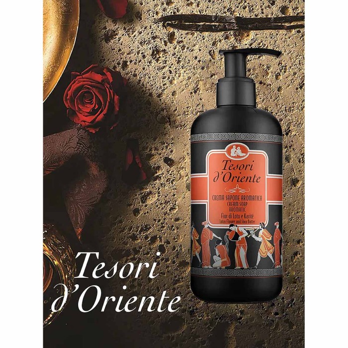 Крем-мыло жидкое Tesori Цветок лотоса и масло ши 300мл пэт