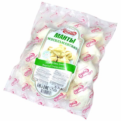 Манты Максимальный размах мусульманские 1кг м/у