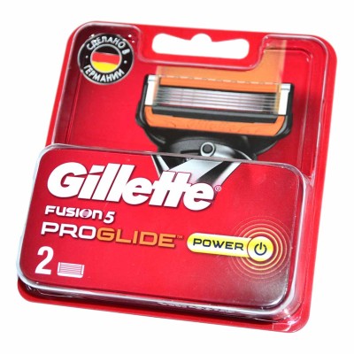 Кассеты сменные Gillette Fusion ProGlide Power 2шт к/у