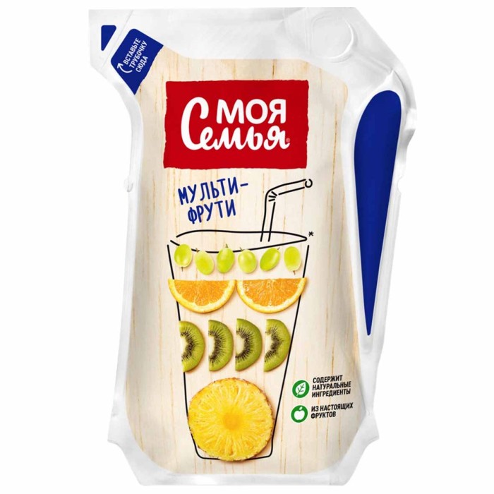 Нектар Моя семья мульти-фрути 0,175л т/п
