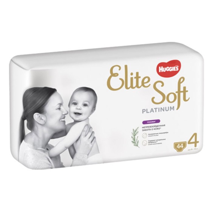 Трусики Huggies ES Platinum Pants 4 44шт м/у