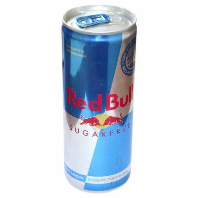 Напиток энергетический Red Bull Sugar Free 0,25л ж/б
