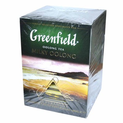 Чай Greenfield Milk Oolong зеленый 20*1,8гр к/у пирамидки