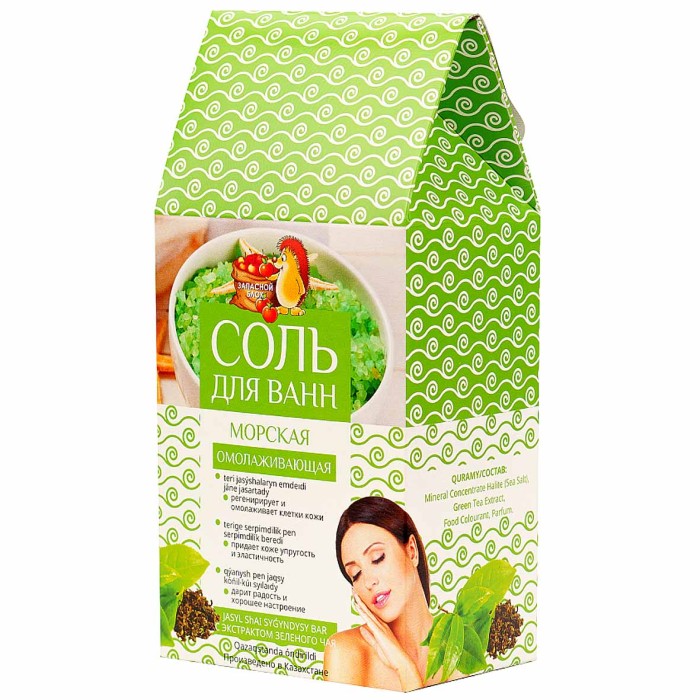 Соль для ванн Гала и К омолаживающая 900гр к/у