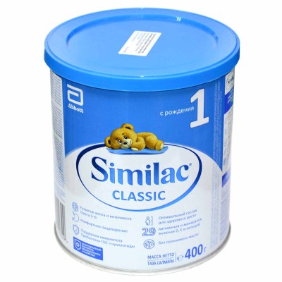 Смесь Similac Classic 1 молочная 400гр к/у