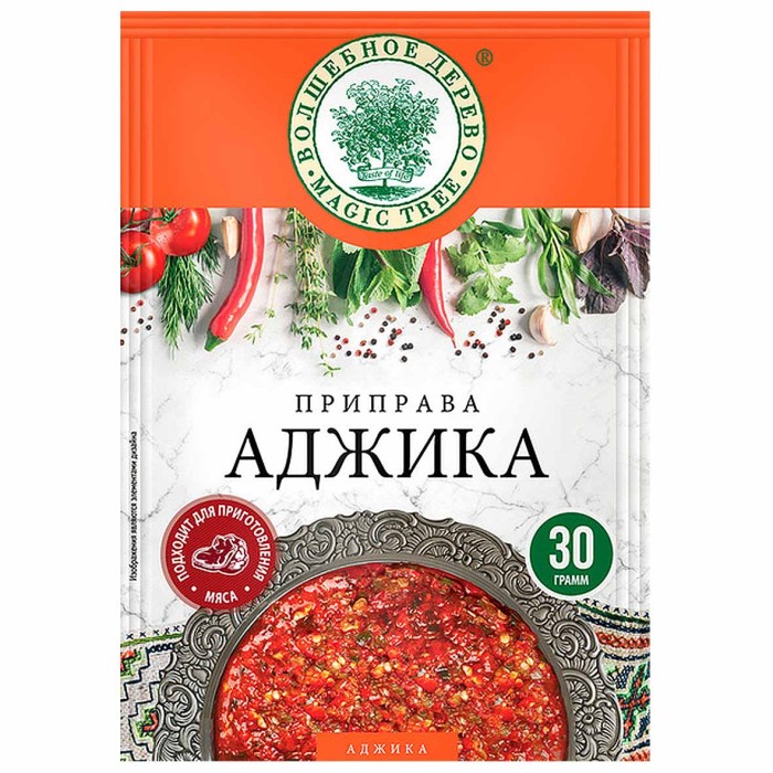 Приправа Волшебное дерево Аджика 30гр м/у