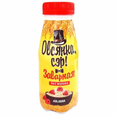 Напиток Овсянка Сэр! заварной овсяный со вкусом малины 250гр