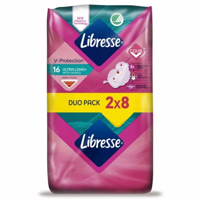 Прокладки Libresse Ultra Super 16шт м/у