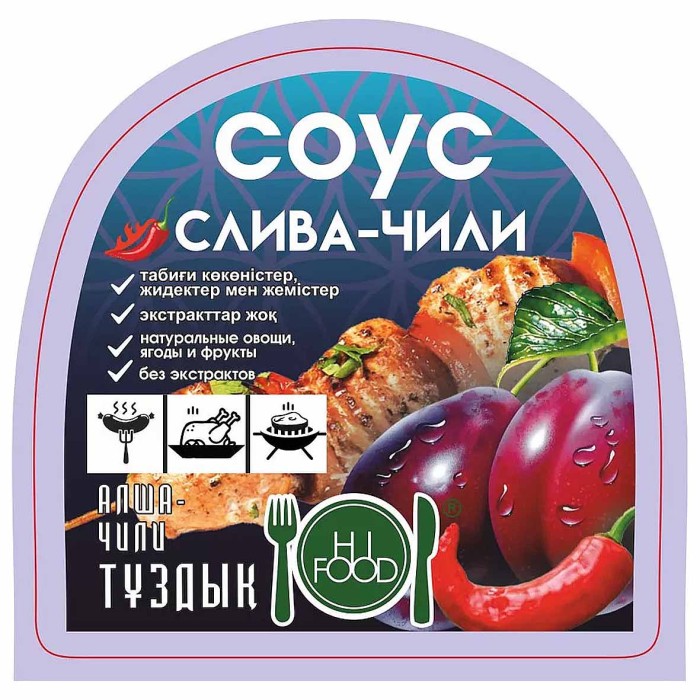 Соус HiFood Слива-Чили 350гр ст/б