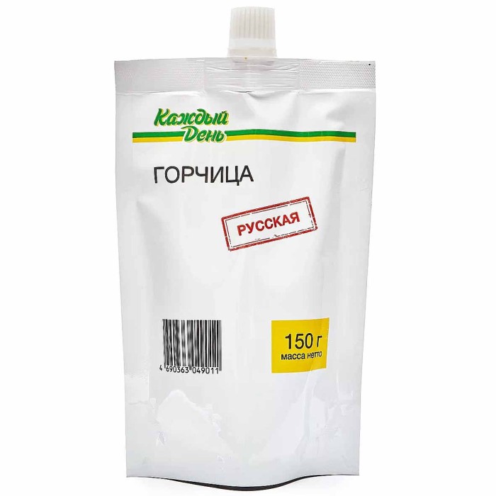 Горчица Каждый день Русская 150гр д/п