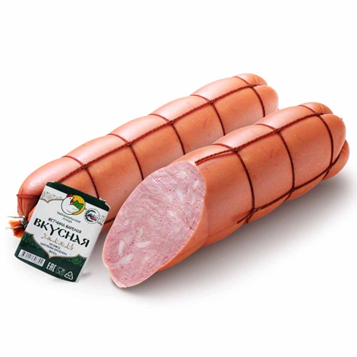 Ветчина Чебаркульская птица Вкусная халяль 800гр