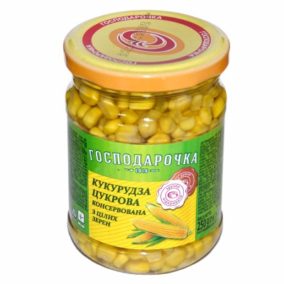 Кукуруза Господарочка 250гр ст/б