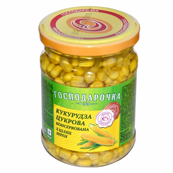 Кукуруза Господарочка 250гр ст/б