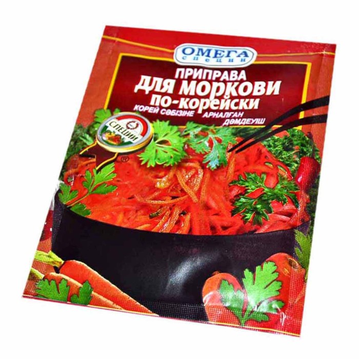 Приправа Омега для моркови по-корейски 20гр м/у