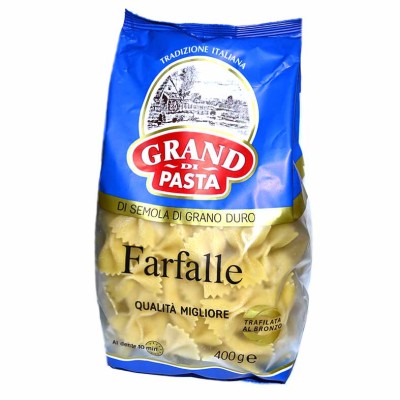 Макароны Grand di Pasta фарфалле 400гр м/у