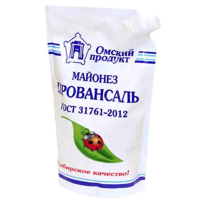 Майонез Омский Провансаль 50,5% 730мл д/п