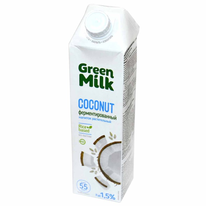 Напиток кокосовый Green Milk 1л т/п
