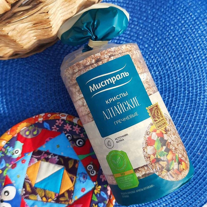 Крипсы Мистраль Алтайские гречневые 150гр м/у