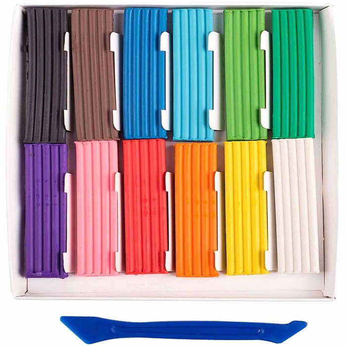 Пластилин Гамма классический 12цв 240гр арт281033 к/у