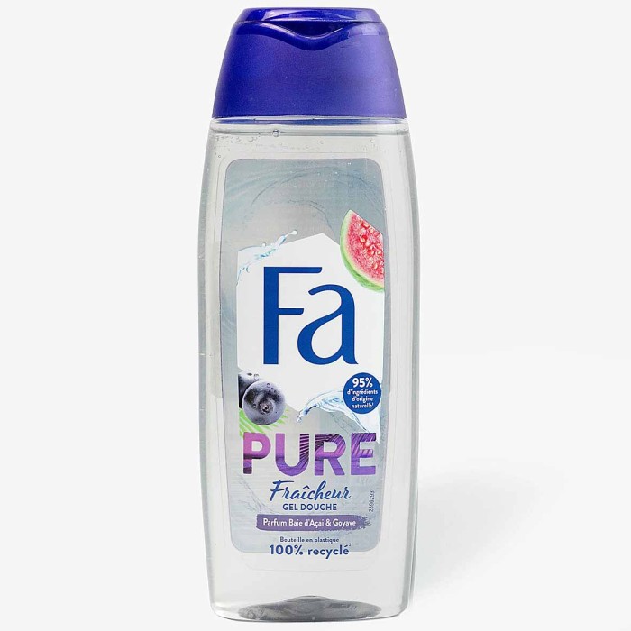 Крем-гель для душа Pure Organic Ягоды асаи и гуава 250мл пэт