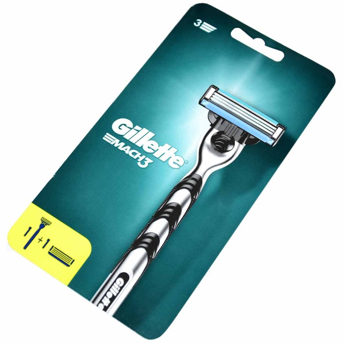 Бритва Gillette Mach3 с 2 сменными кассетами к/у