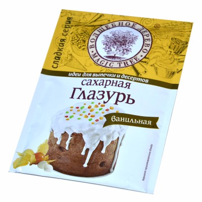 Глазурь Волшебное дерево ванильная 75гр м/у