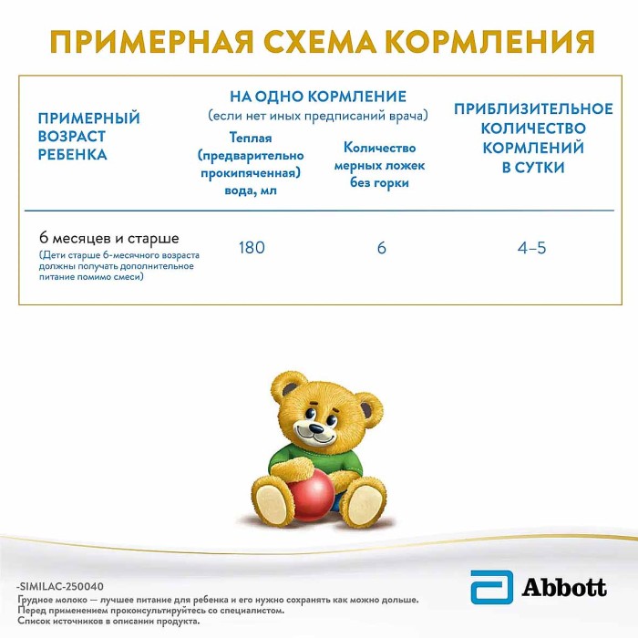 Смесь Similac Classic 2 молочная 400гр к/у