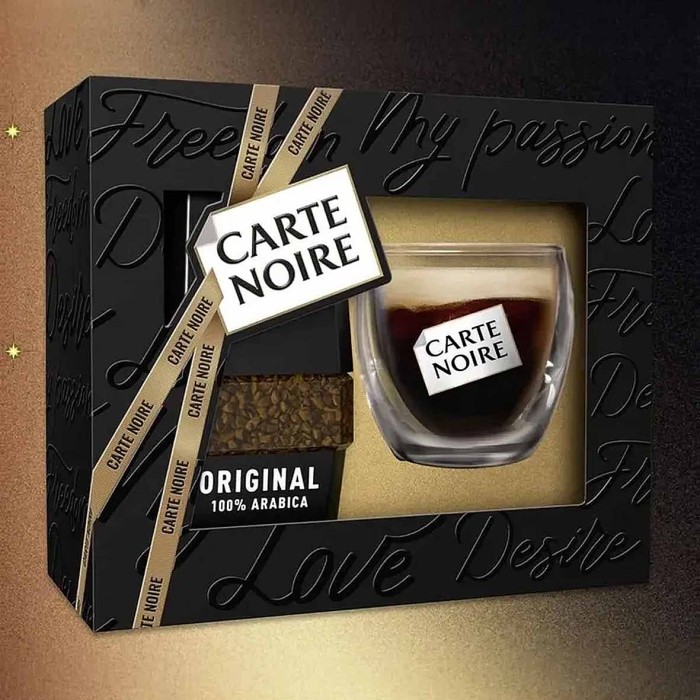 Кофе Carte Noire Original Arabica раст 95гр ст/б+чашка в подарок