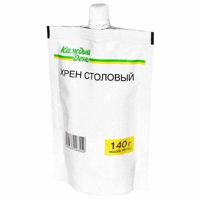 Хрен Каждый день столовый 140гр д/п