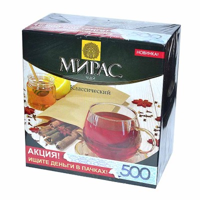 Чай Мирас Кенийский черный гранул 250гр к/у