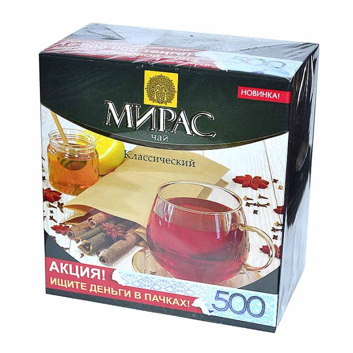 Чай Мирас Кенийский черный гранул 250гр к/у