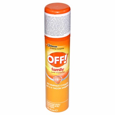 Спрей OFF! Family от комаров 200мл ж/б