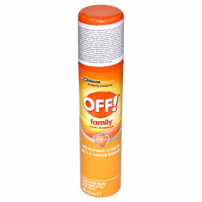 Спрей OFF! Family от комаров 200мл ж/б